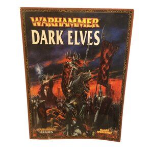 Warhammer Dark Elves 2010 Trade Paperback Game Workshop
